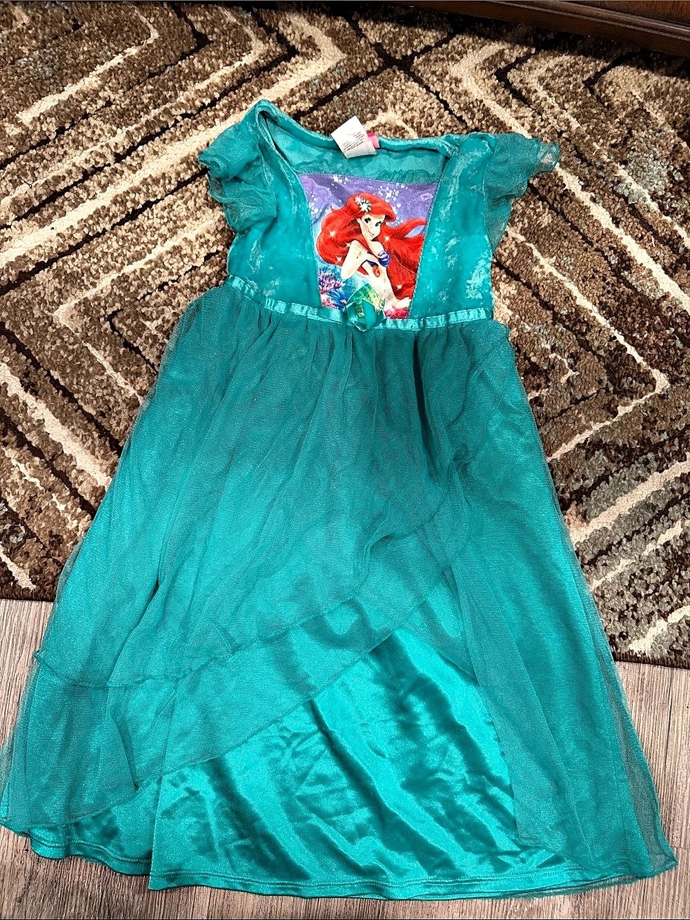 Disney The Little Mermaid Ariel dress Blue & Purple Girls 4T